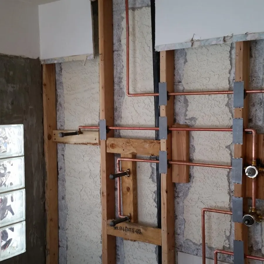 Copper pipe installation for Repiping in Woodward